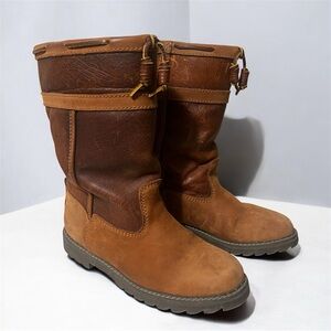 Bass Waterproof Oiled Leather Faux Shearling Lined Winter Boots - Women’s Size 9